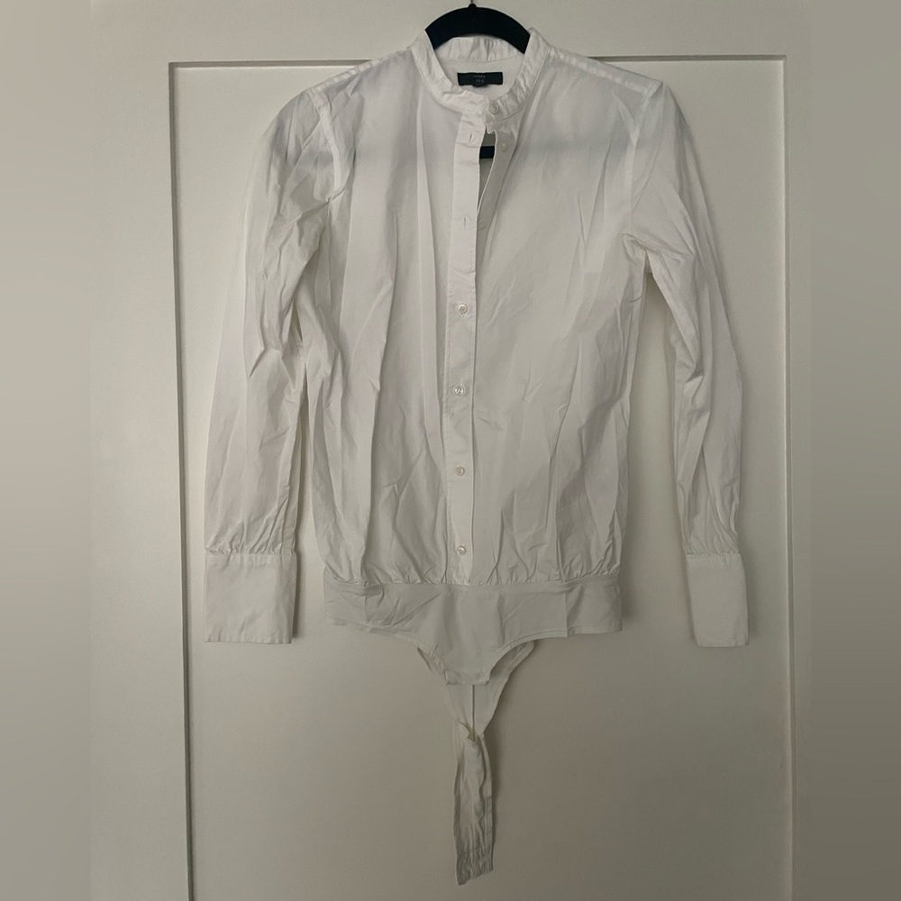 J. Crew Button Down Bodysuit